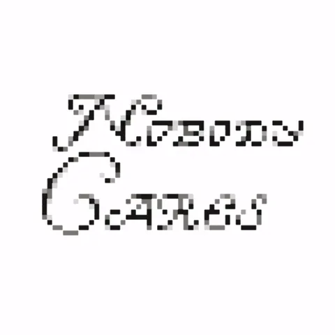 Чёрный пиксельный текст «Nerdy Games» в декоративном шрифте на светлом фоне.